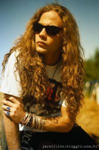 1991, Seattle, Washington, USA --- Alice in Chains Bassist Mike Starr --- Image by © Karen Mason Blair/CORBIS